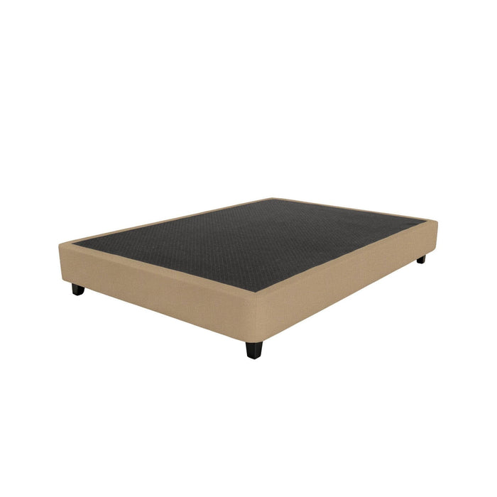 Sommier Dreamura Nara Taupe 200x90 Pés Retangulares Pretos-Dreamura-Home Story