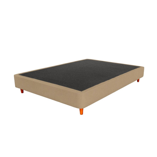 Sommier Dreamura Nara Taupe 200x180 Pés Cónicos Madeira Verniz-Dreamura-Home Story