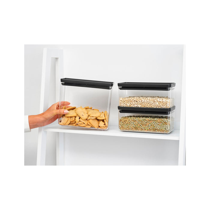 Conjunto 3 Frascos Empilháveis 1.5L e 3.5L-Brabantia-Home Story