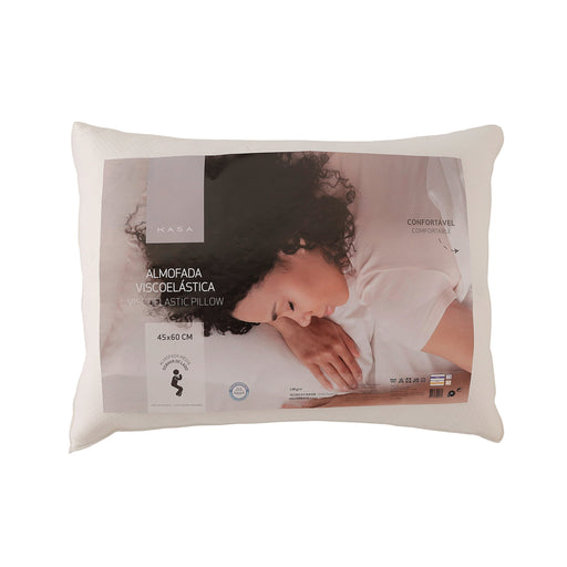Almofada Viscoelástica Triturada 45x60cm-Kasa-Home Story