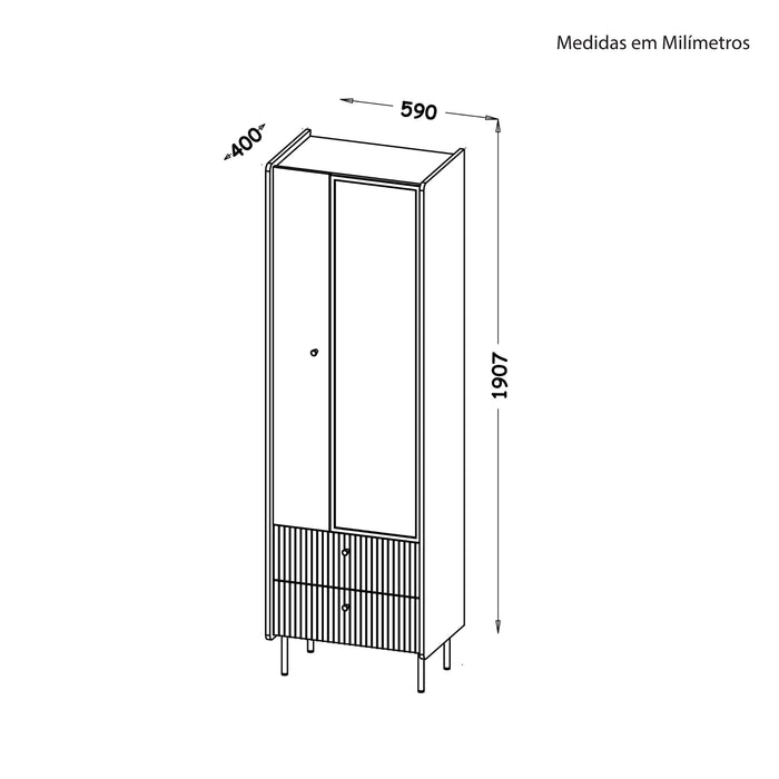 Armário Vitrine Prestigio-Exclusivo-Home Story