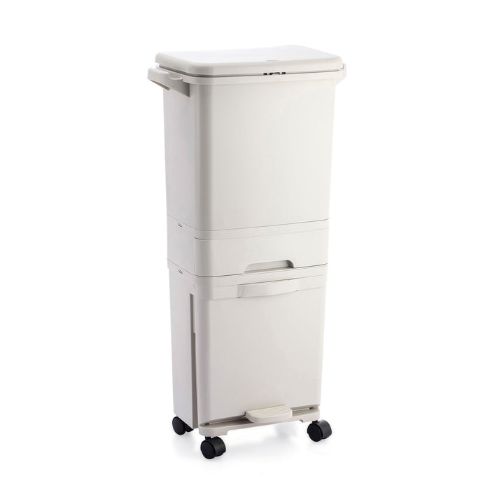 Balde Reciclagem Vertical 42L Kasa