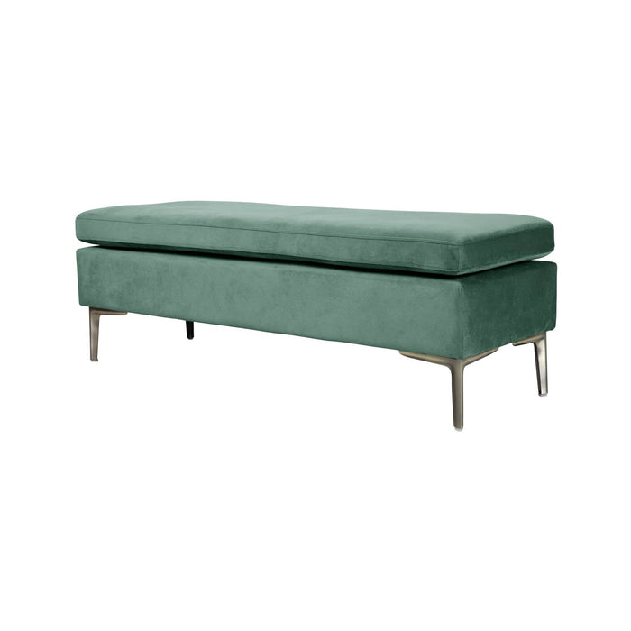 Banqueta Velvet Verde-Kasa-Home Story