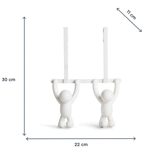 Cabide Porta Buddy Branco-Umbra-Home Story