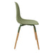 Cadeira Escandinava Verde Exclusivo Home Story