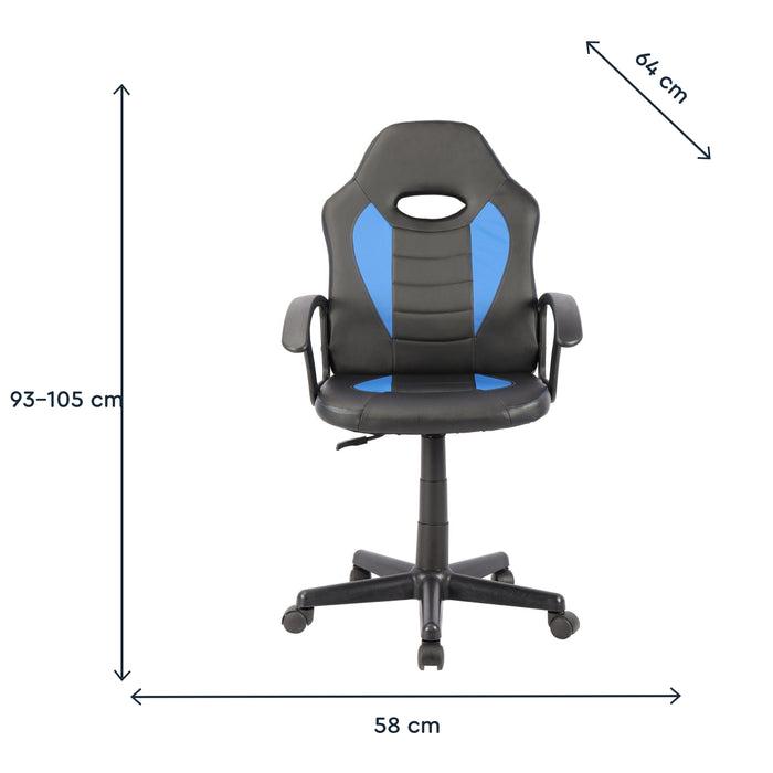 Cadeira Gaming Azul Racing-Kasa-Home Story