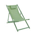 Cadeira Metal Relax com Almofada Verde-Kasa-Home Story