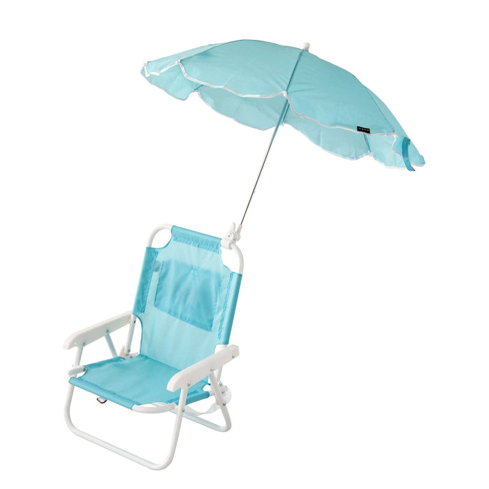 Cadeira Praia Infantil Azul Kasa