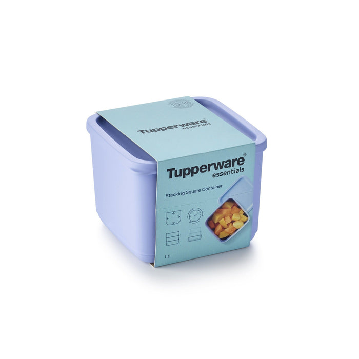 Caixa Empilhável Quadrada 1 L Cubix-Tupperware-Home Story