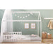 Cama Tenda Madeira Branca Montessori-Happy Bear-Home Story