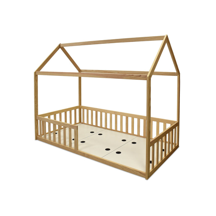 Cama Tenda Madeira Montessori-Happy Bear-Home Story