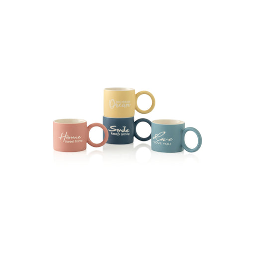 Caneca 350ml Dream Amarela-Kasa-Home Story