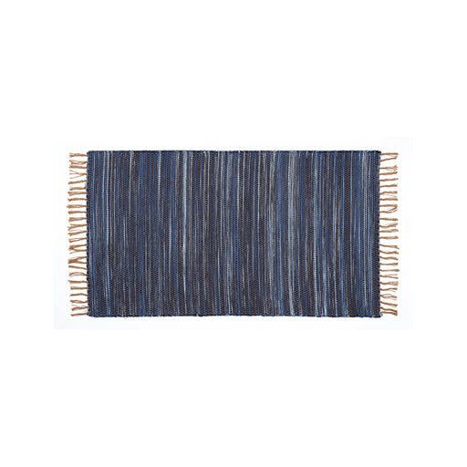 Carpete Regional Azul 140x200 Fio Luso