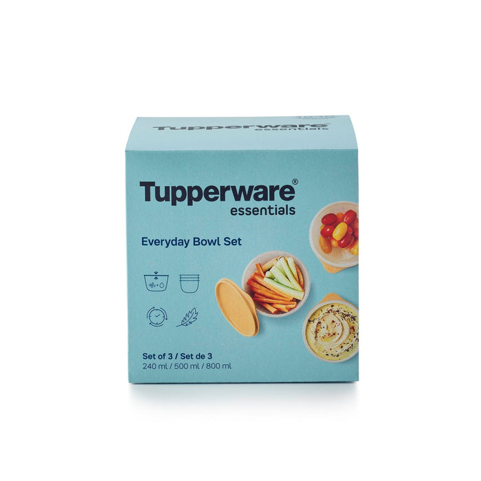 Conj. 3 Caixas Everyday Tupperware Home Story