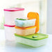 Conjunto 5 Caixas Herméticas Congelação Freezer Mates Tupperware Home Story