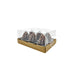 Conjunto 6 Velas Pinhas Castanhas-Kasa-Home Story