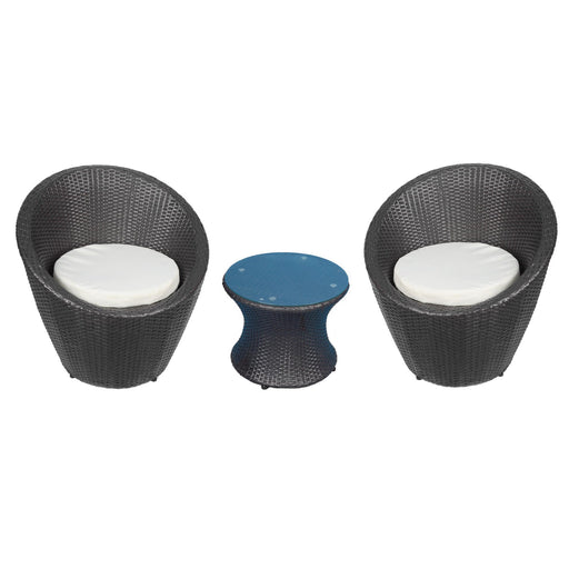 Conjunto Jardim Mesa e Sofás Coxins Kasa