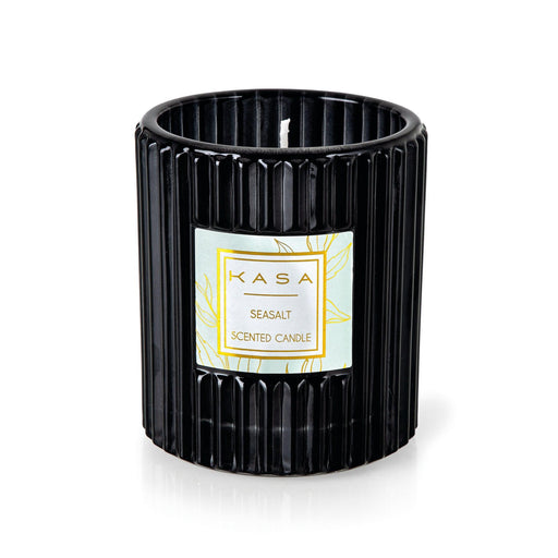 Copo Vela Canelado Preto Kasa