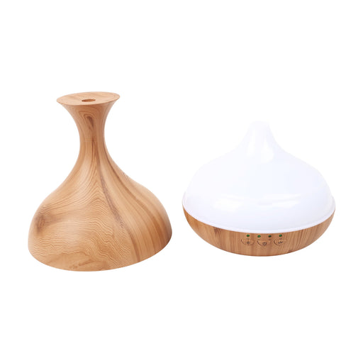 Difusor De Aromas Luz Led Castanho-Home Story