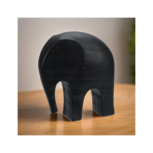 Elefante Resina Preto-Exclusivo-Home Story