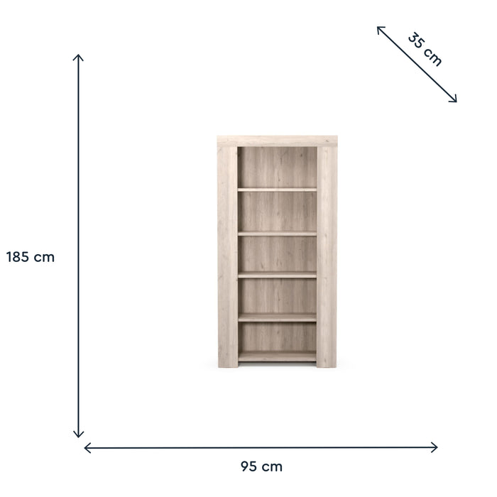 Elemento Prateleiras Melodia Oak Gris-Exclusivo-Home Story