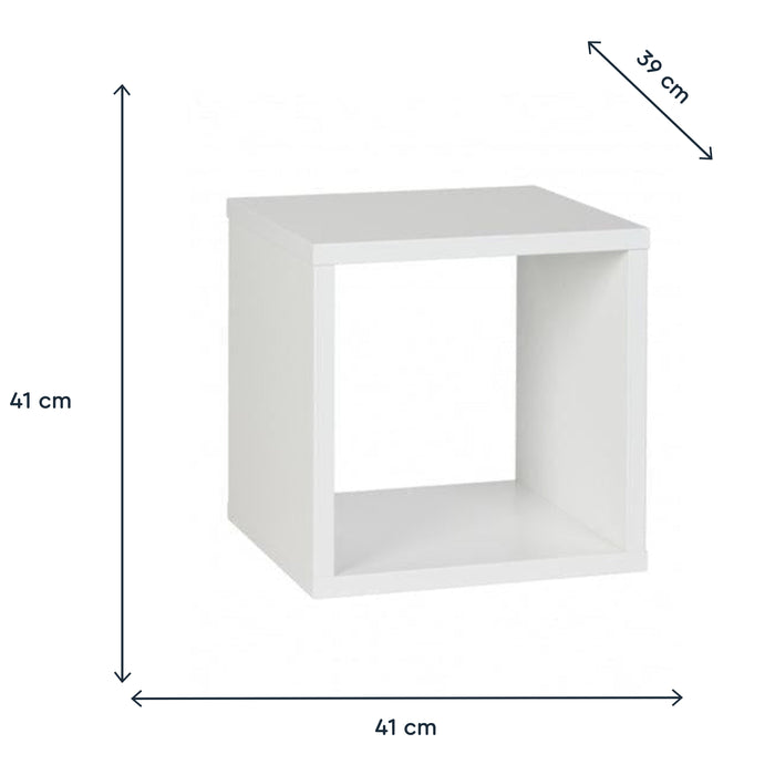 Estante Cubo Branca 1x1-Kasa-Home Story