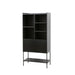 Estante com 2 Portas 166cm Story Preto-Kasa-Home Story