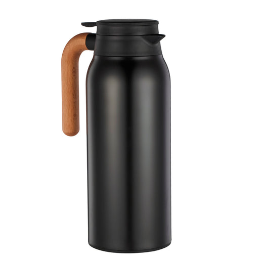 Jarro Térmico Aço Inox Preto 1.5L Kasa