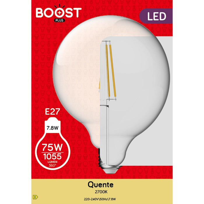 Lâmpada Led Globo 120Mm 75W 2700K E27 Boost Home Story