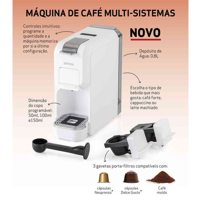 Máquina de Café Multi-Sistemas-Yammi-Home Story