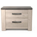 Mesa Cabeceira Melodia Oak Gris Exclusivo Home Story