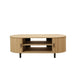 Mesa Centro 120cm Canelado Natural Story-Kasa-Home Story