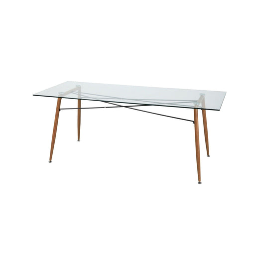 Mesa Vidro 80x75.5X190cm Kasa