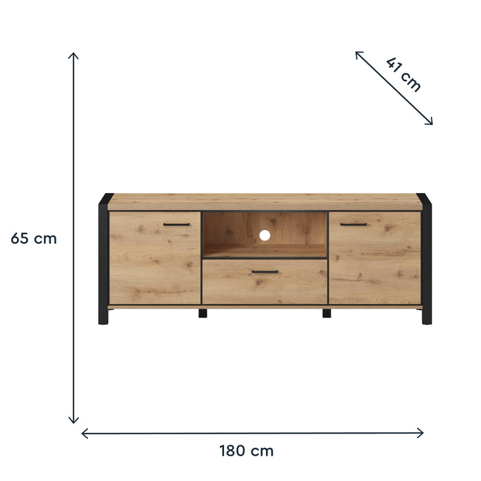 Móvel de TV Clave 180cm-Exclusivo-Home Story