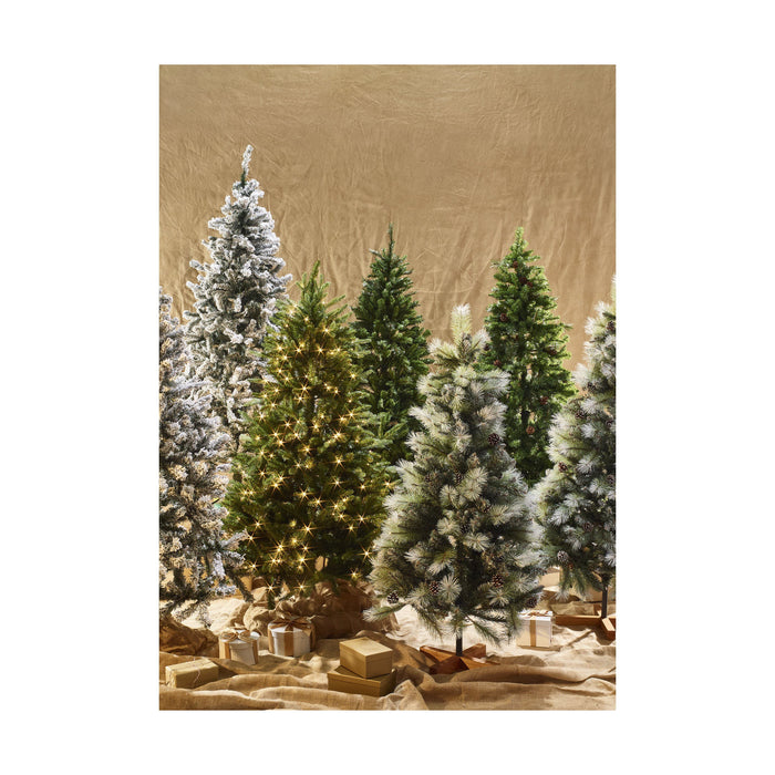 Árvore Natal Base Madeira 180cm-Kasa-Home Story