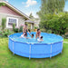 Piscina Estrutura Bomba 420x84 Exclusivo