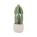 Planta Artificial Cato em Vaso Branco-Kasa-Home Story