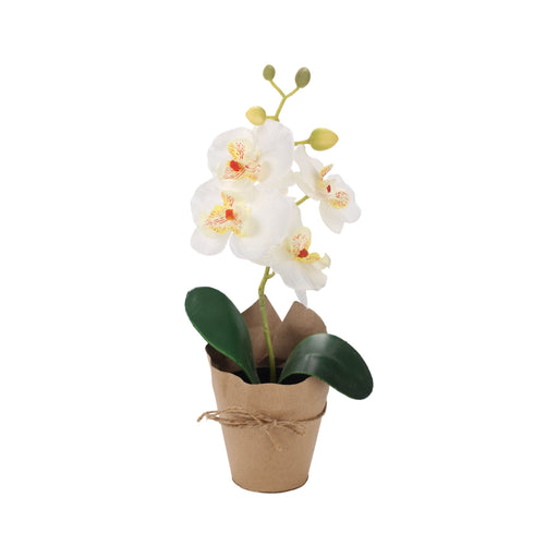 Planta Artificial Orquídea Branca em Vaso Oferta-Kasa-Home Story