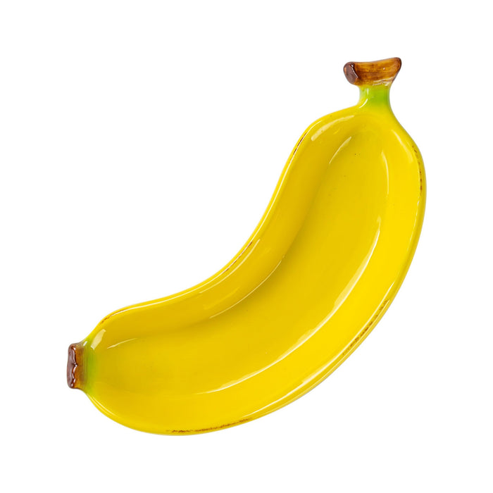 Prato Aperitivo 26,5x14cm Banana-Kasa-Home Story
