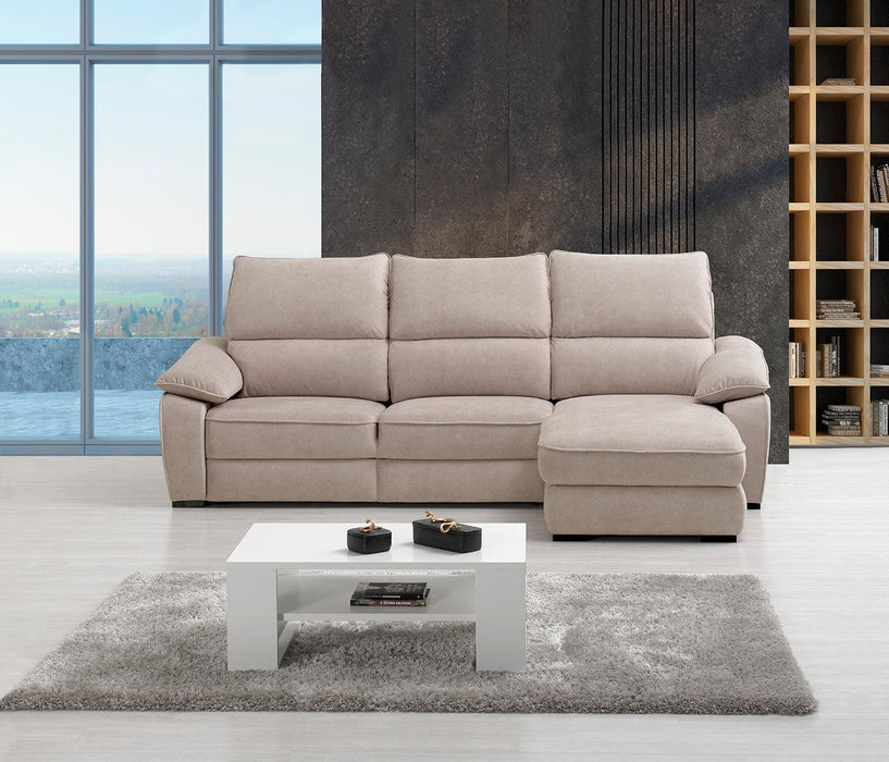 Sofá George Chaise Loungue 3 lugares Exclusivo Home Story