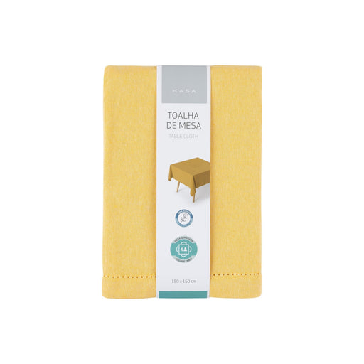 Toalha Mesa Mostarda Chambray-Home Story