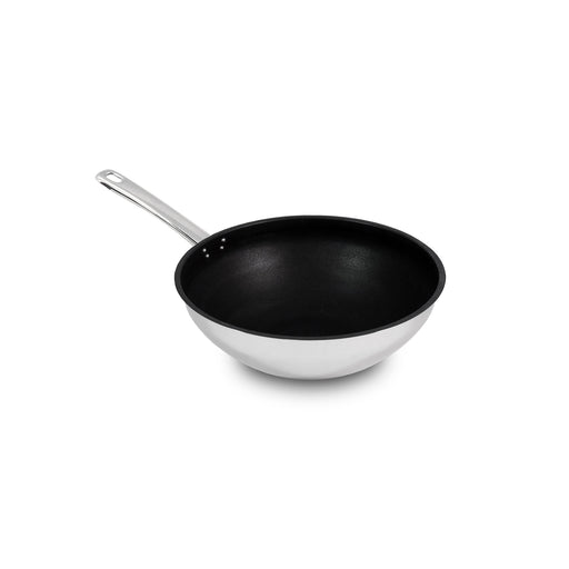 Wok Antiaderente Aço Inox 28Cm Europa Silampos