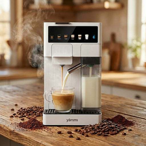 Máquina de Café Multi-Sistema com Depósito para Leite-Yämmi-Home Story