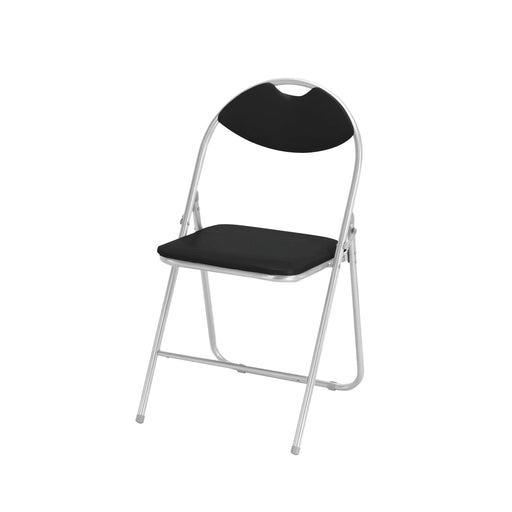 Cadeira Dobrável Metal Preta Kasa